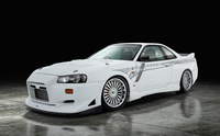 R34 GT-R BNR34 STREET DRAG MODEL