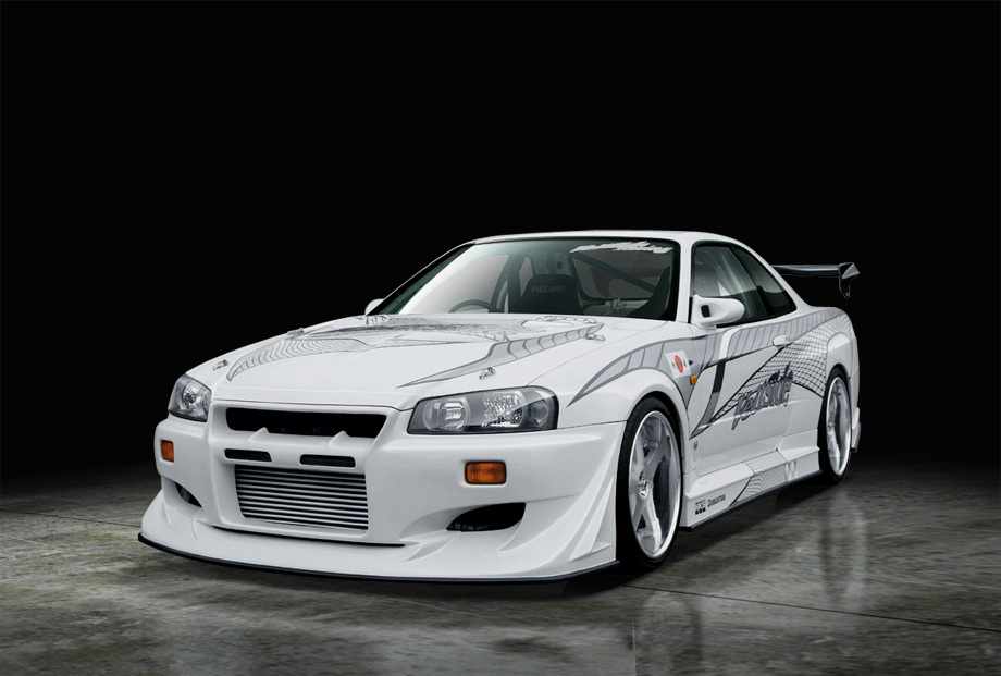 R34 Gt R Bnr34 Vs Gt Model Take A Look At Our Globally Recognized Custom Car S Veilside